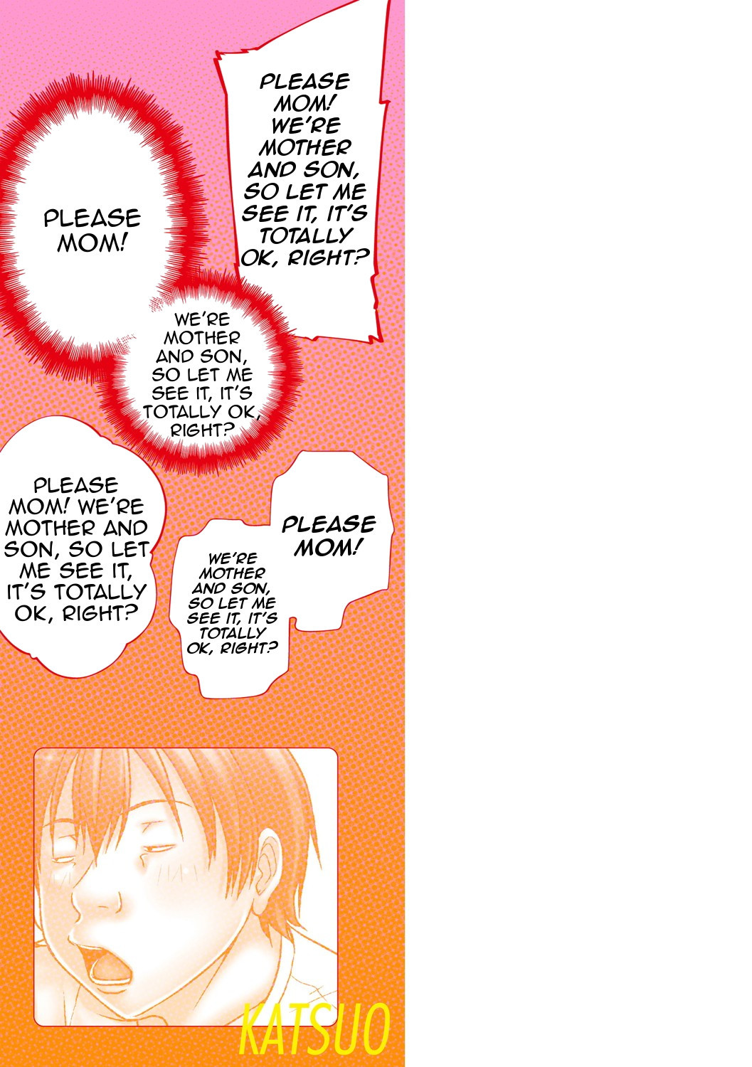 Hentai Manga Comic-Hey! What Are You Doing Making a Pass at Your Mother!-Read-251